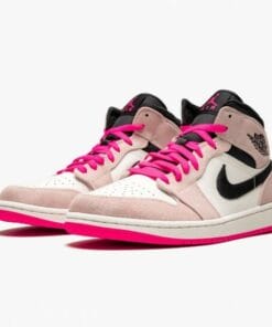 Alternative view of Air Jordan 1 Mid “Crimson Tint”