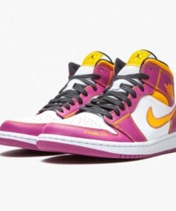 Alternative view of Air Jordan 1 Mid Dia de los Muertos