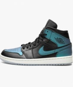 Air Jordan 1 Mid Iridescent Black
