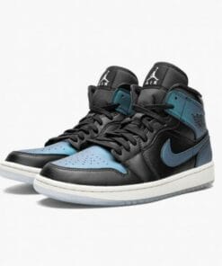 Alternative view of Air Jordan 1 Mid Iridescent Black