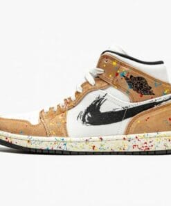 Air Jordan 1 Mid SE Brushstroke