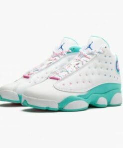 Alternative view of Air Jordan 13 Retro Aurora Green