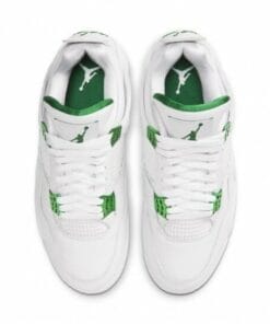 Alternative view of Air Jordan 4 Retro Metallic Green