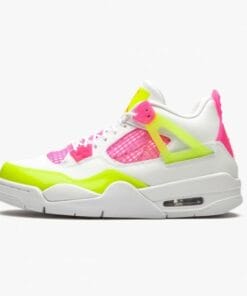 Air Jordan 4 Retro White Lemon Pink