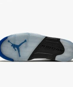 Alternative view of Air Jordan 5 Retro White Stealth