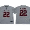 Alabama Crimson Tide #22 Najee Harris College Football Jersey White