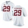Alabama Crimson Tide #29 Minkah Fitzpatrick NCAA Football Jersey White 6 Alabama Crimson Tide #29 Minkah Fitzpatrick NCAA Football Jersey White