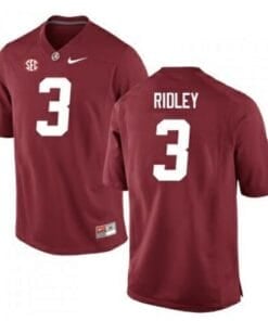 Alabama Crimson Tide #3 Calvin Ridley Jersey NCAA Football Red