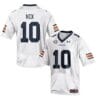 Auburn Tigers #10 Bo Nix NCAA Football Jersey White 6 Auburn Tigers #10 Bo Nix NCAA Football Jersey White