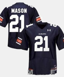 Auburn Tigers #21 Tre Mason College Football Blue Jersey