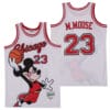 Chicago 23 M.mouse Basketball Jersey White