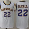 Crenshaw 22 Quincy Mccall Basketball Jersey White