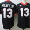 Georgia Bulldogs #13 Holyfield College Football Jersey 7 Georgia Bulldogs 13 Holyfield College Football Jersey