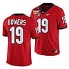 Brock Bowers Uga Jersey #19 2021 Orange Bowl College Football Red