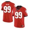 Jordan Davis Uga Jersey #99 College Football NCAA Red
