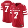 Houston Cougars 7 Case Keenum College Football Jersey Red