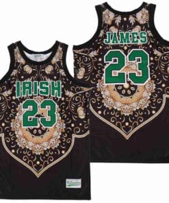 Irish #23 James Movie Basketball Jersey