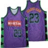 Marty Mar 23 In The House Movie Basketball Jersey Purple