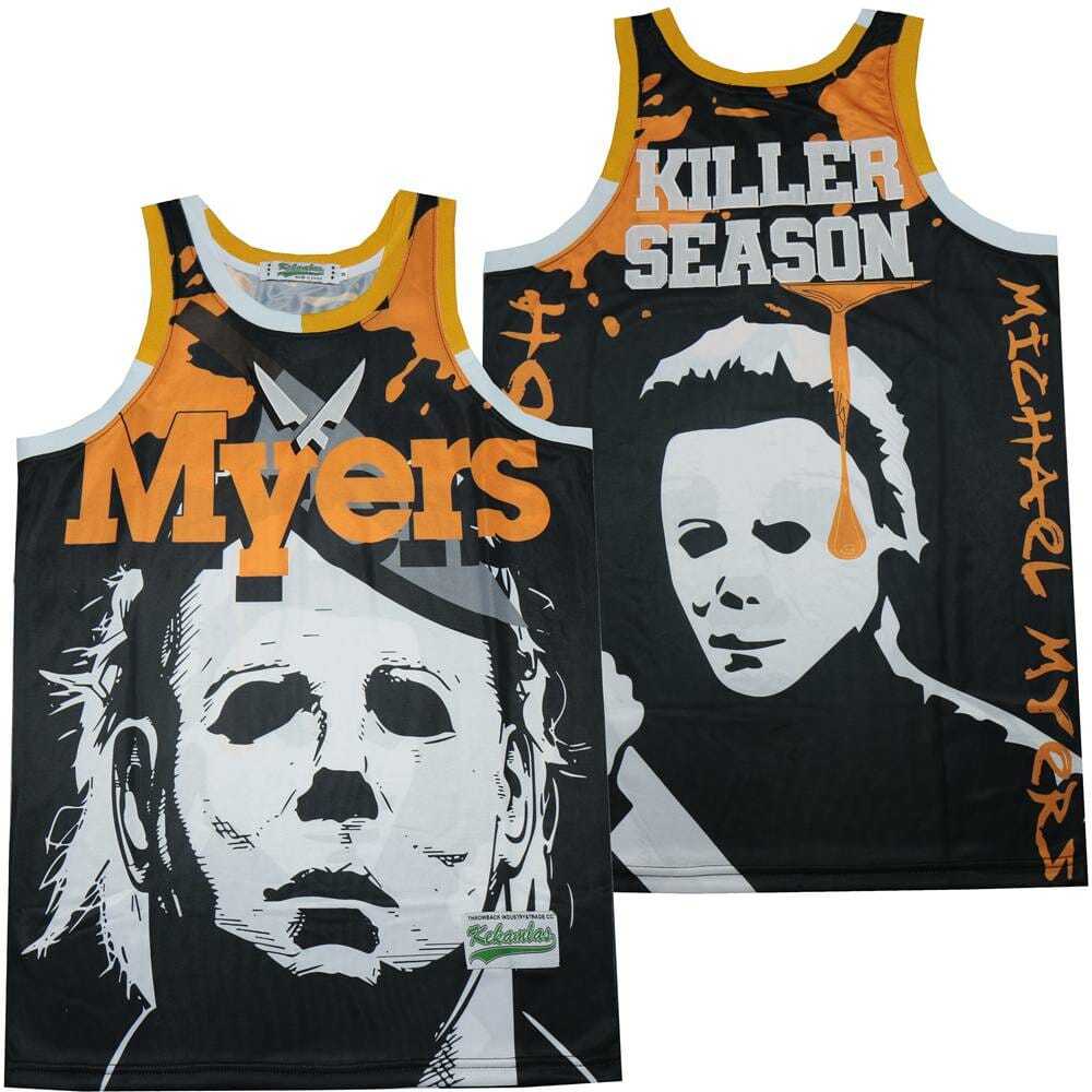 Michael Myers Killer Season Movie Basketball Jersey 1 Michael Myers Killer Season Movie Basketball Jersey