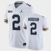 Charles Woodson Jersey #2 Michigan Wolverines White College Football