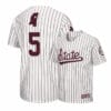 Mississippi State Bulldogs 5 Tanner Allen White Baseball Jersey 5 Mississippi State Bulldogs 5 Tanner Allen White Baseball Jersey