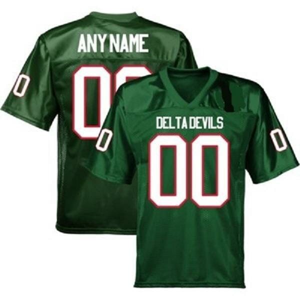 Mississippi Valley State Custom Jersey Name Number Football Green 10 Mississippi Valley State Custom Jersey Name Number Football Green