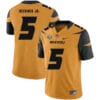 Missouri Tigers #5 Terry Beckner Jr NCAA College Football Jersey Gold