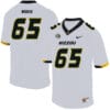 Missouri Tigers #65 Mitch Morse NCAA College Football Jersey White