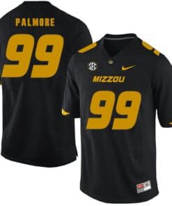 Missouri Tigers #99 Walter Palmore College Football Jersey Black