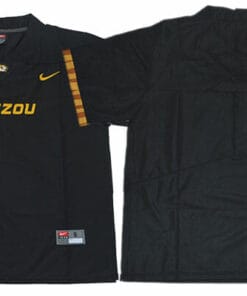 Missouri Tigers Blank NCAA College Football Jersey Black