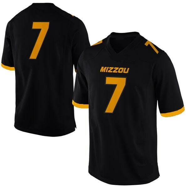 Personalized Mizzou Jersey Name and Number NCAA College Football Black 10 Personalized Mizzou Jersey Name and Number NCAA College Football Black