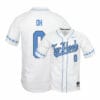 North Carolina Tar Heels 0 Michael Oh White Elite Baseball Jersey