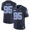 North Carolina Tar Heels #95 Kareem Martin NCAA Football Jersey Black