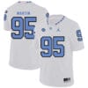 North Carolina Tar Heels #95 Kareem Martin NCAA Football Jersey White