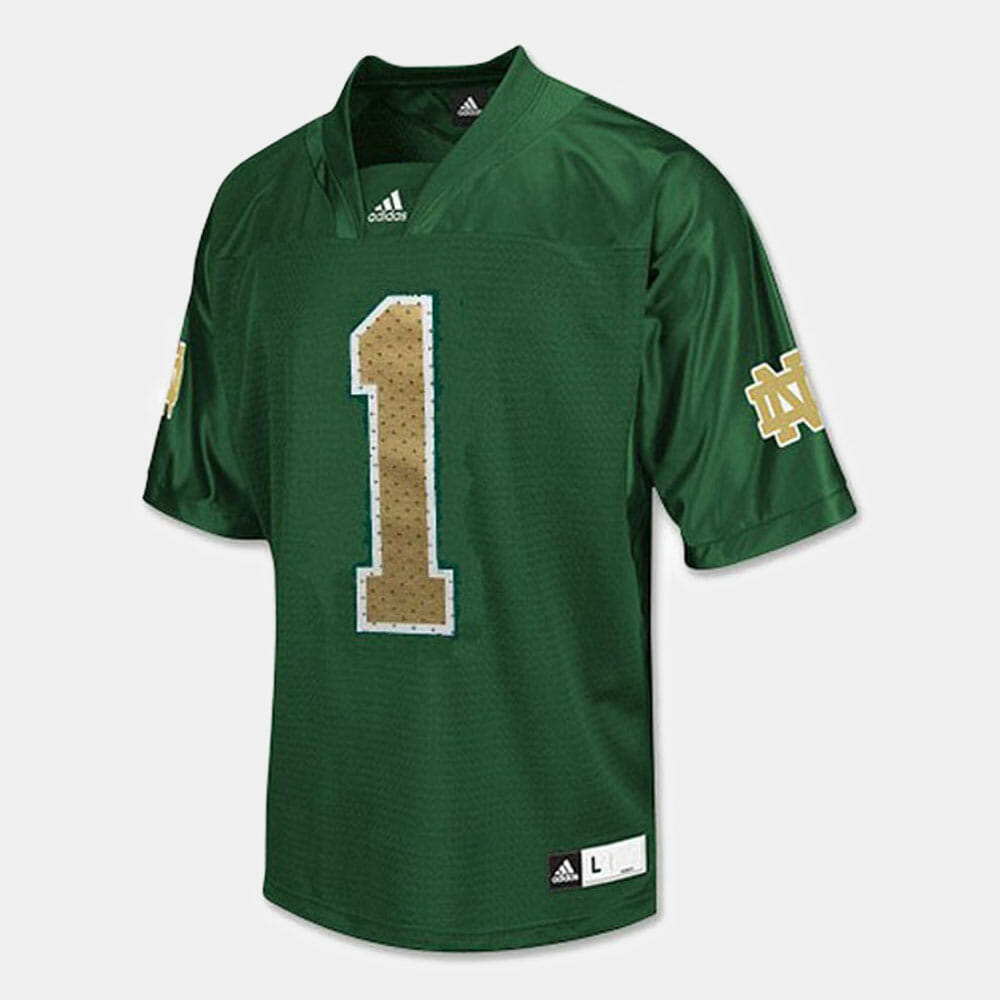 Notre Dame Fighting Irish #1 Louis Nix Iii College Football Green Jersey 1 Notre Dame Fighting Irish #1 Louis Nix Iii College Football Green Jersey