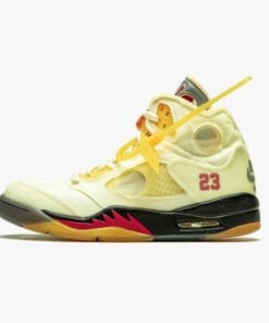 OFF-WHITE x Air Jordan 5 Retro Sail