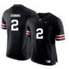 Ohio State Buckeyes #2 J.K. Dobbins NCAA College Football Jersey Black