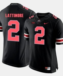 Ohio State Buckeyes #2 Marshon Lattimore College Football Black Jersey