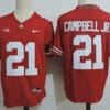 Ohio State Buckeyes 21 Campbell Jr College Football Jersey Red