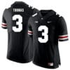 Ohio State Buckeyes #3 Michael Thomas Football Jersey Black 6 Ohio State Buckeyes #3 Michael Thomas Football Jersey Black