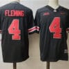 Ohio State Buckeyes 4 Fleming College Football Jersey