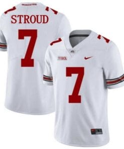 Ohio State Stroud Jersey #7 NCAA College Football White