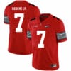 Ohio State Buckeyes #7 Dwayne Haskins Football Jersey Diamond Red 7 Ohio State Buckeyes #7 Dwayne Haskins Football Jersey Diamond Red