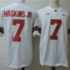 Ohio State Buckeyes #7 Dwayne Haskins Jr. Football Jersey White