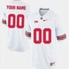 Ohio State Buckeyes Custom Name and Number NCAA Football Jersey White 7 Ohio State Buckeyes Custom Name and Number NCAA Football Jersey White