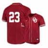 Oklahoma Sooners 23 Jaret Godman Red Elite College Baseball Jersey 5 Oklahoma Sooners 23 Jaret Godman Red Elite College Baseball Jersey