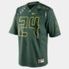 Oregon Ducks #24 Kenjon Barner College Football Green Jersey 7 Oregon Ducks #24 Kenjon Barner College Football Green Jersey
