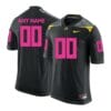 Custom Oregon Ducks Jersey Name and Number College Football Black Pink