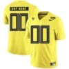 Custom Oregon Ducks Jersey Name and Number NCAA College Football Yellow 7 Custom Oregon Ducks Jersey Name and Number NCAA College Football Yellow