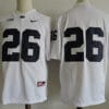 Penn State Nittany Lions 26 No Name Football Jersey White